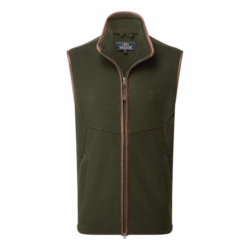 Vagor Polar Fleece Gilet- Woods Melange